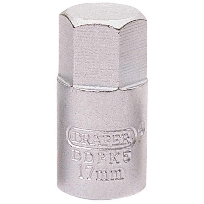 Draper Hexagon Drain Plug Key, . dr. 10-17mm
