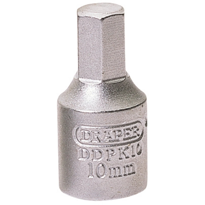Draper Hexagon Drain Plug Key, . dr. 10-17mm