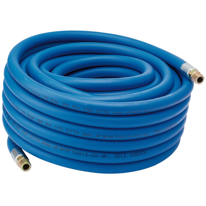 Draper Air Line Hose, 15m, 5/16"/8mm Bore, 1/4" BSP - AH15M8