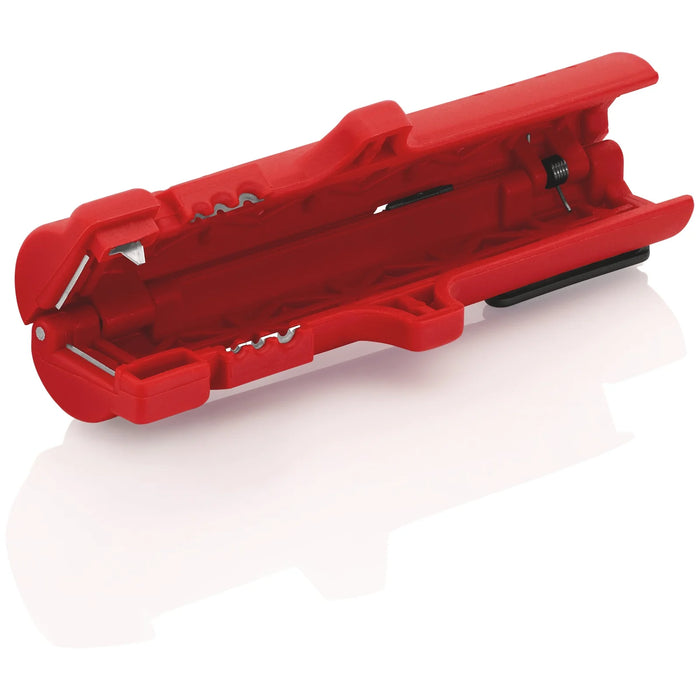 KNIPEX 16 64 125 SB Stripping Tool for Flat and Round Cable, 125mm