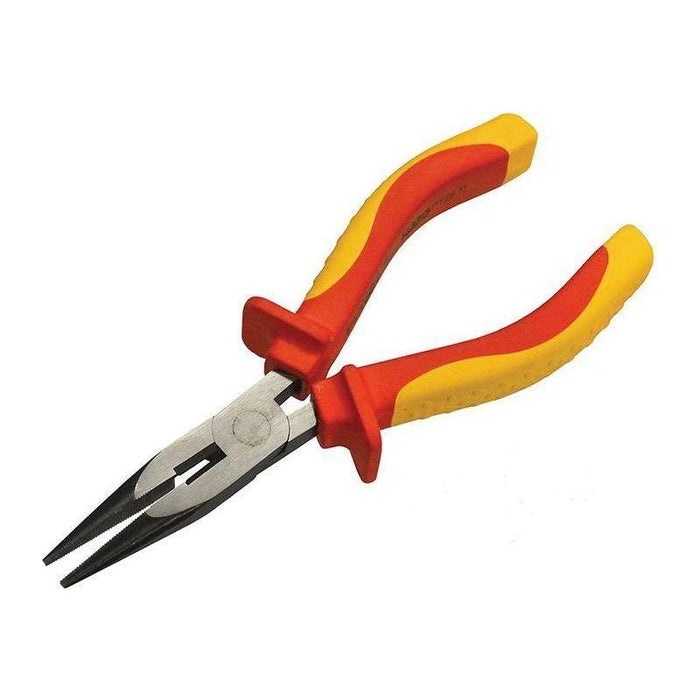 Faithfull Long Nose Pliers VDE 170mm Faithfull - Town Tools