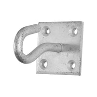 Faithfull Hook On Plate - Galvanised