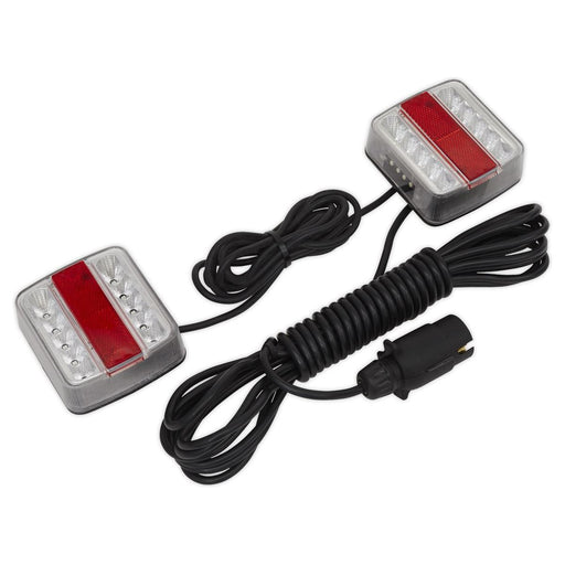 Sealey Rear Lighting Set Magnetic LED 12V TB18LEDMAG Sealey - Town Tools 