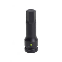 Carlyle Tools 1/2Dr 6mm Hex 78mm Long Impact Socket