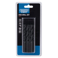 Draper Expert HSS Drill Bit, 7.5 x 220mm (Pack of 10) - H29MC