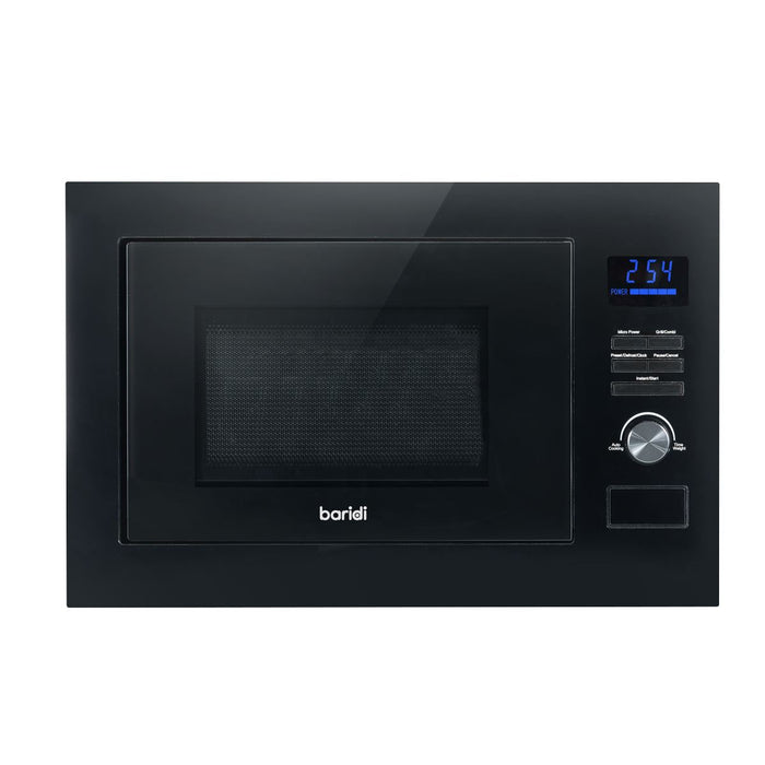 Baridi Integrated Microwave Oven with Grill 25L Capacity 900W - Black Baridi - Town Tools 