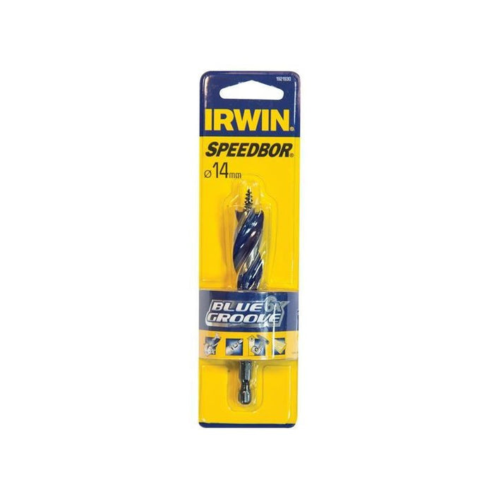 Irwin® Blue Groove 6X Stubby Wood Bit 14 x 100mm IRWIN® - Town Tools