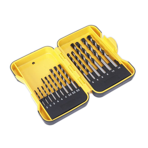 Siegen 15pc Masonry Drill Bit Set Metric 3-10mm With Storage Case Town Tools - Town Tools 