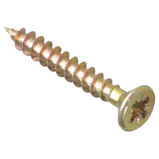 Forgefix Multi-Purpose Pozi Compatible Screw CSK ST ZYP 4.0 x 35mm Box 200 ForgeFix - Town Tools