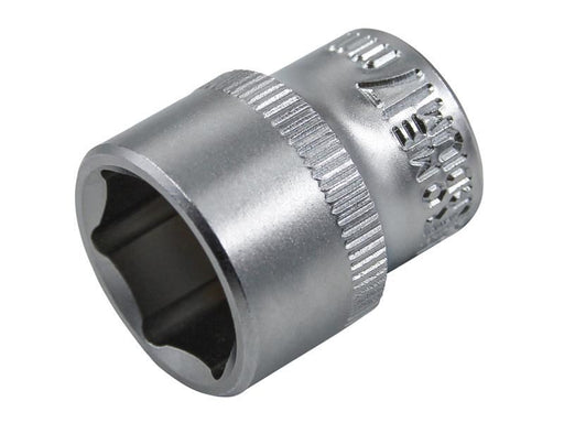Faithfull Hex Socket 3/8in Drive 17mm Faithfull - Town Tools