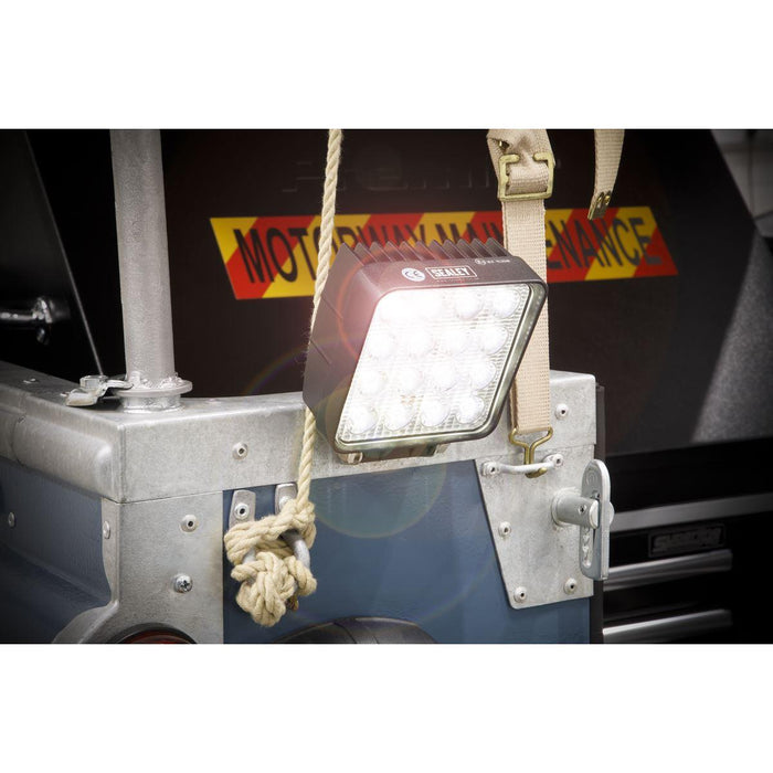 Sealey Square Worklight with Mounting Bracket 48W SMD LED LED5S Sealey - Town Tools 