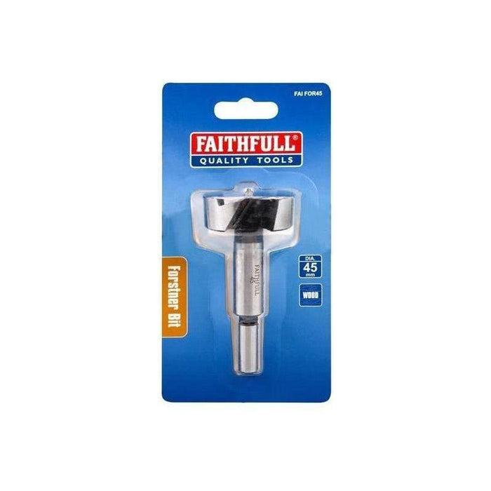 Faithfull Forstner Bit 45mm Faithfull - Town Tools