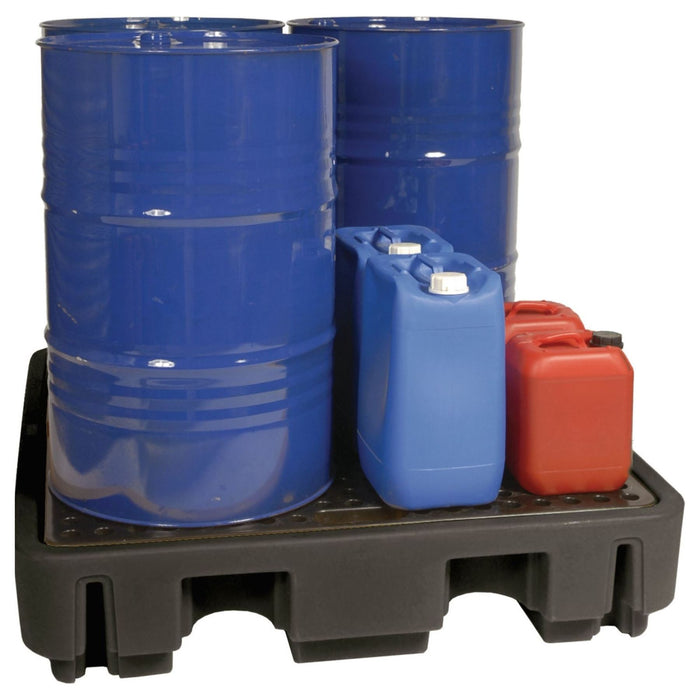 Draper Four Drum Spill Containment Pallet 44059 Draper - Town Tools 