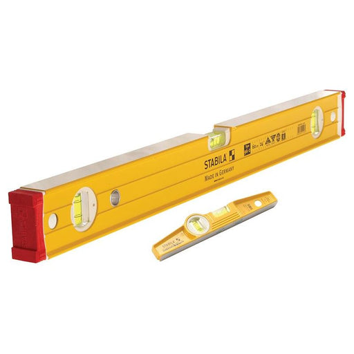 Stabila 96-2-120 Spirit Level & 81 S REM Level Pack Stabila - Town Tools