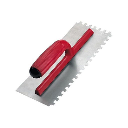 Rubi Tiling Tools PRO Steel Notched Trowel 11 x 4in x 1/4in Notch RUBI TILING TOOLS - Town Tools