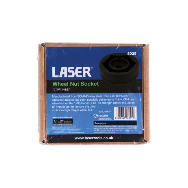 Laser Wheel Nut Socket KTM Rear 8025