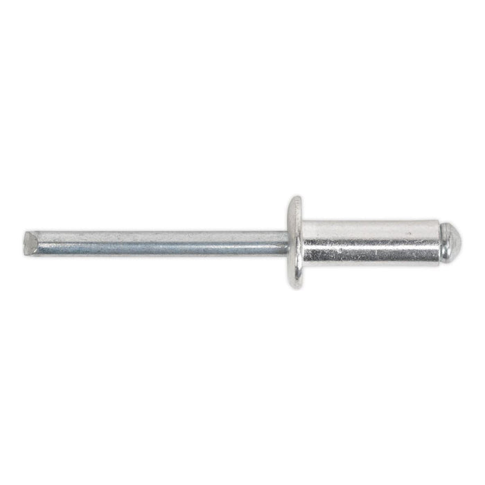 Sealey Aluminium Blind Rivet Standard Flange 6.4 x 19.5mm Pack of 200 RB6419S5 Sealey - Town Tools 