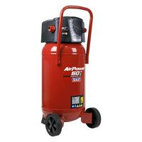 Sealey Compressor 50L Belt Drive 2hp Oil-Free SAC05020
