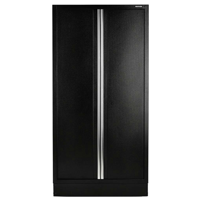 BUNKER Modular Tall Floor Cabinet, 2 Door, 4 Drawer, 2000mm - MS400-2TC4S4D