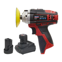 Sealey Cordless Polisher Kit71mm 12V SV12 Series 2 Batteries CP1205KIT