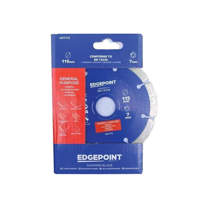 Edgepoint GP7115 General-Purpose Diamond Blade 115mm EdgePoint - Town Tools