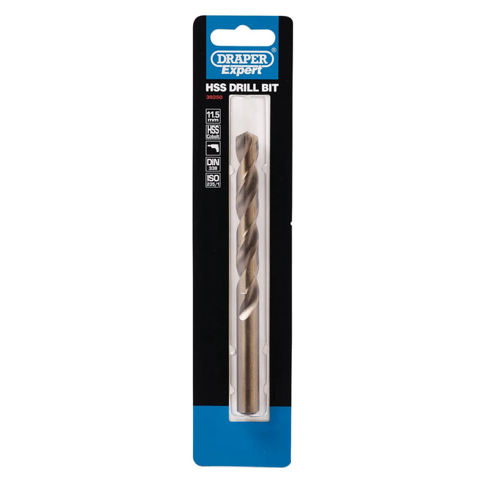 Draper Expert HSS Cobalt Drill Bit, 11.5 x 230mm - H30PB