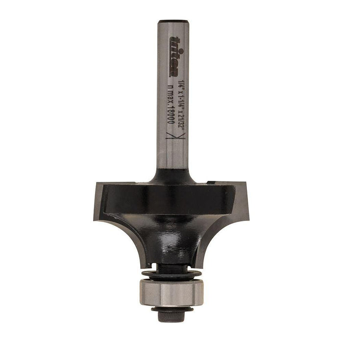 Triton 1/4" Roundover Bit 1 1/4" x 21/32" Triton - Town Tools 