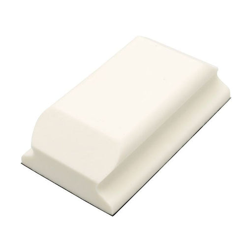 Flexipads World Class Hand Sanding Block Shaped White PUR GRIP® 70 x 125mm Flexipads World Class - Town Tools