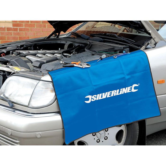 Silverline Magnetic Vehicle Wing Cover 780 x 590mm Silverline - Town Tools 