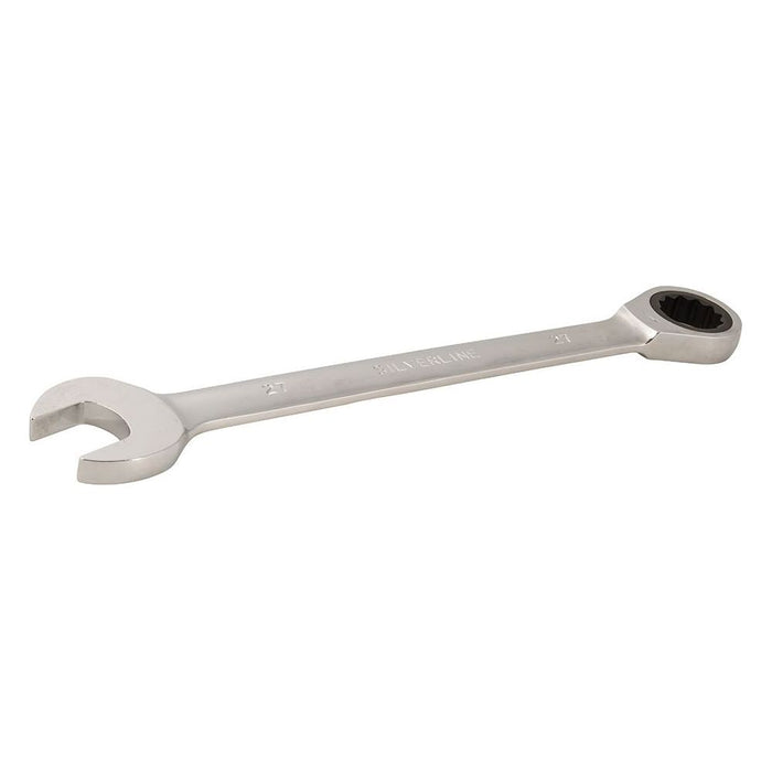 Silverline Fixed Head Ratchet Spanner 27mm Silverline - Town Tools 