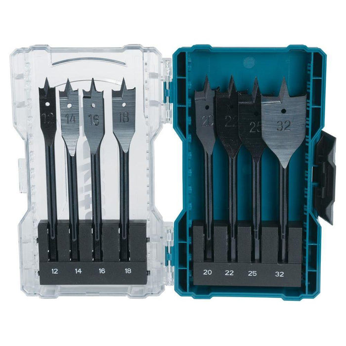 Makita 8 Pc Flat Bit Set E-08698 Makita - Town Tools