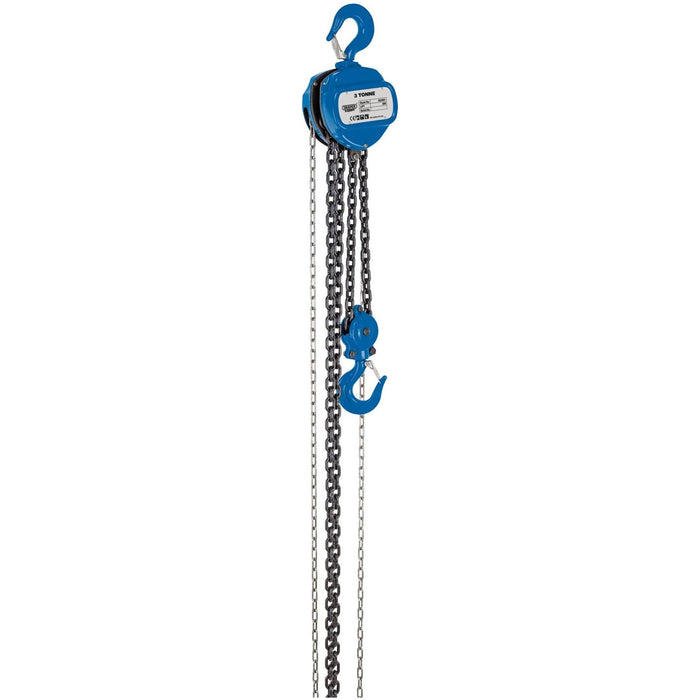 Draper Chain Hoist/Chain Block, 3 Tonne 82461 Draper - Town Tools 