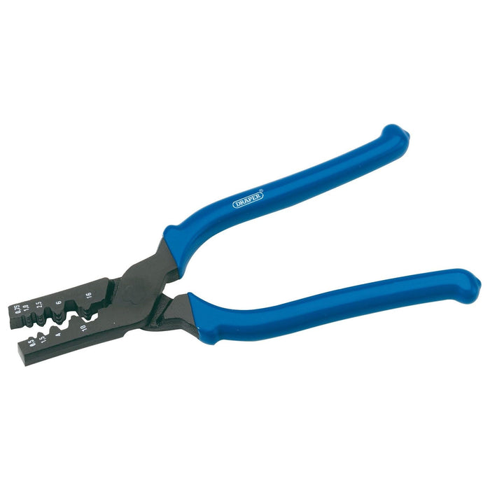 Draper 9 Way Crimping Plier Ferrule Cable Wire Crimping Tool, 190Mm 62226 Draper - Town Tools 