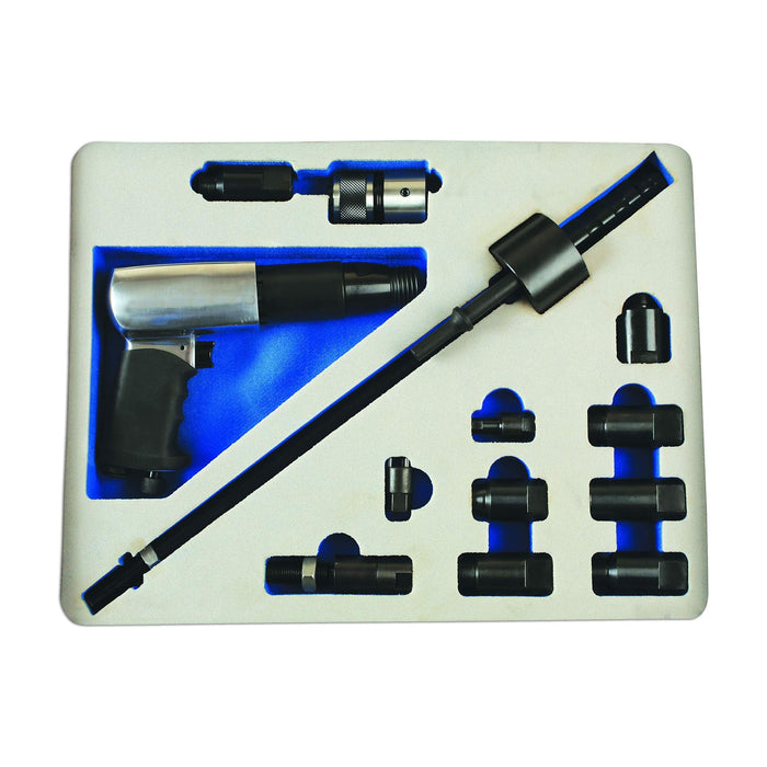 Laser Diesel Injector Extractor with Air Hammer & Adaptors 6263 Laser - Town Tools 