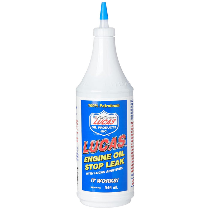 Lucas Oil 1X1 Qrt Engine Stop Leak 40278 Lucas Oil Oil - Town Tools 