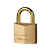 Master Lock Solid Brass 35mm Padlock with Brass Plated Shackle Master Lock - Town Tools