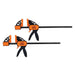 Bahco High Resistance Quick Clamp Twin Pack 150mm Bahco - Town Tools