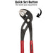 Teng Tools Quick Set Water Pump Plier 245mm Teng Tools - Town Tools 