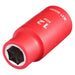 Draper XP1000 VDE Socket, 1/2" Sq. Dr., 12mm Draper - Town Tools