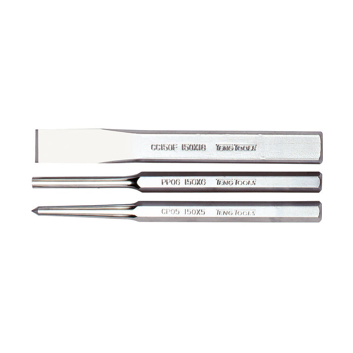 Teng Tools Punsch & Chisel Set FOAM2 14 Pieces Teng Tools - Town Tools 