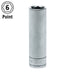 Teng Tools 3/8" Deep Socket 6 pt Metric 9mm Teng Tools - Town Tools 