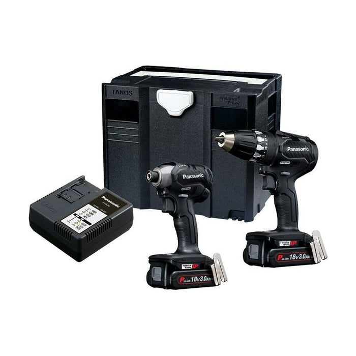Panasonic EYC241PN2G3 Twin Pack 18V 2 x 3.0Ah Li-ion Panasonic - Town Tools