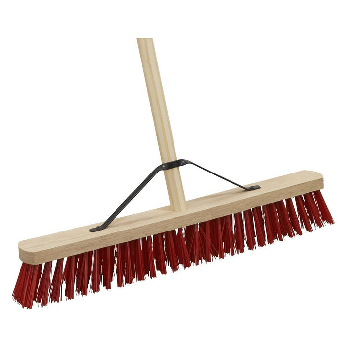 Sealey PVC Bristle Broom 24"(610mm) BM16P Sealey - Town Tools 