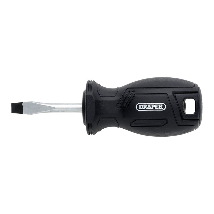 Draper Slotted Hard Grip Screwdriver, 5.5 x 38mm Draper - Town Tools