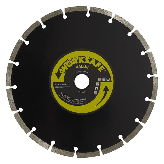 Sealey Value Diamond Blade230 x22mm WDV230 Sealey - Town Tools 