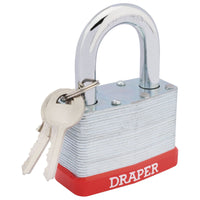 Draper Laminated Steel Padlock, 65mm 68807