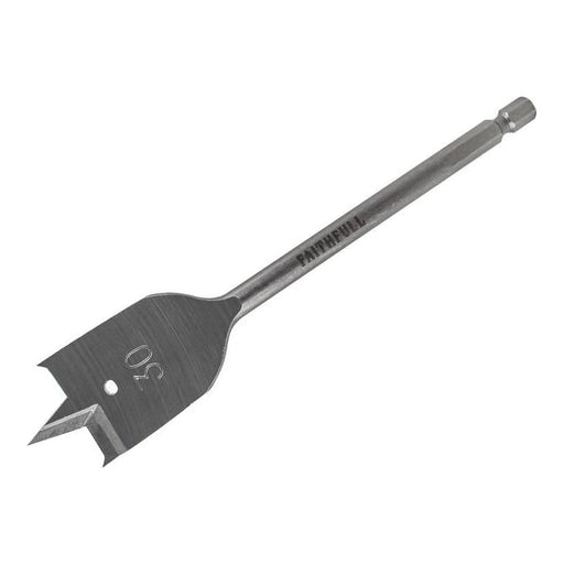 Faithfull Flat Bit 30mm Faithfull - Town Tools