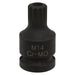 Sealey Brake Caliper Spline Bit Socket M14 1/2"Sq Drive VS0987 Sealey - Town Tools 