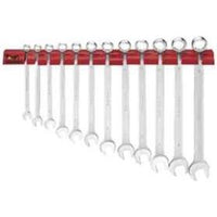 Teng Tools Long Combination Spanner Set Wall Rack 12 Pieces