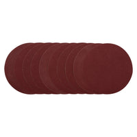 Draper Sanding Discs, 200mm, 80 Grit (Pack of 10) 10232
